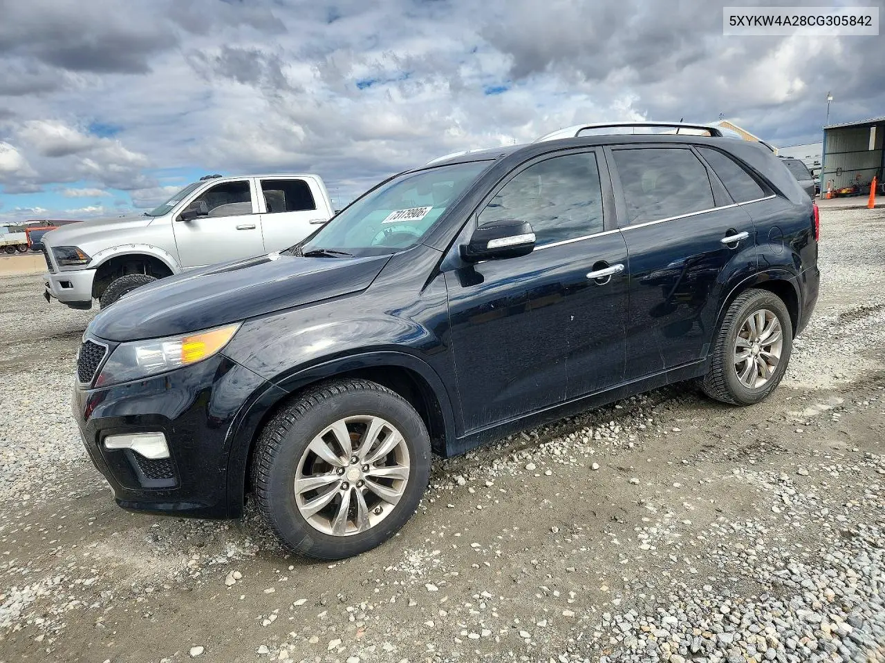 KIA SORENTO 2012, VIN 5XYKW4A28CG305842