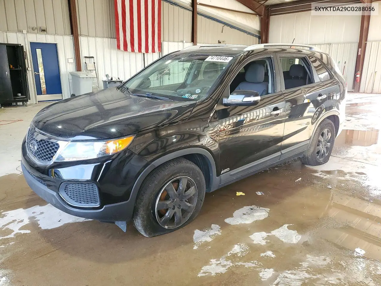 KIA SORENTO 2012, VIN 5XYKTDA29CG288056