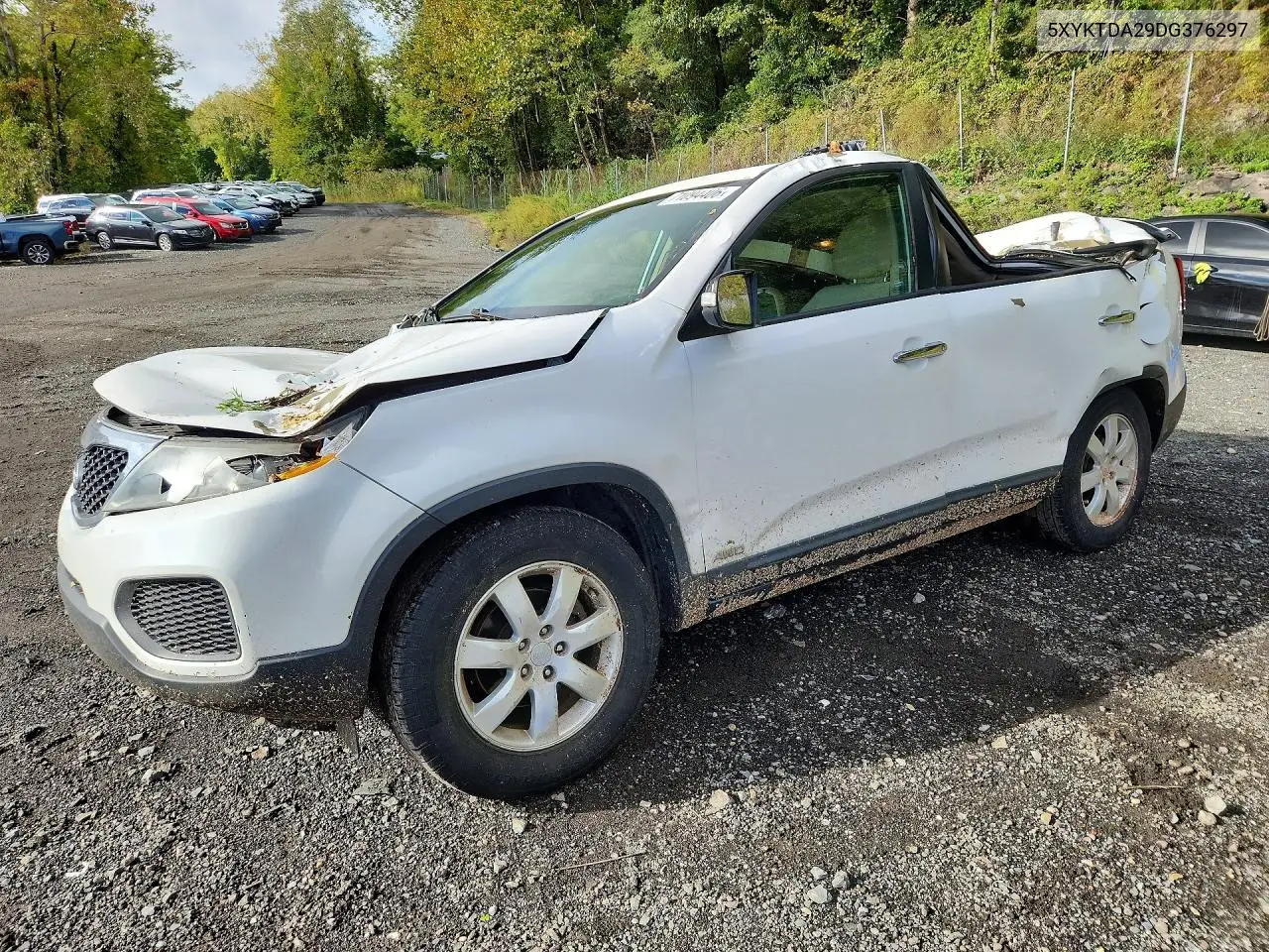 KIA SORENTO 2013, VIN 5XYKTDA29DG376297
