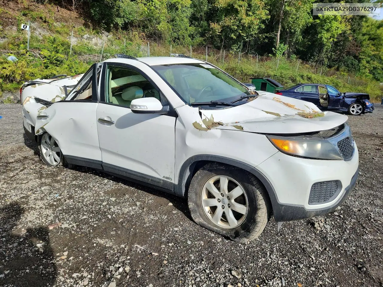 2013 KIA SORENTO VIN 5XYKTDA29DG376297 — фото 4