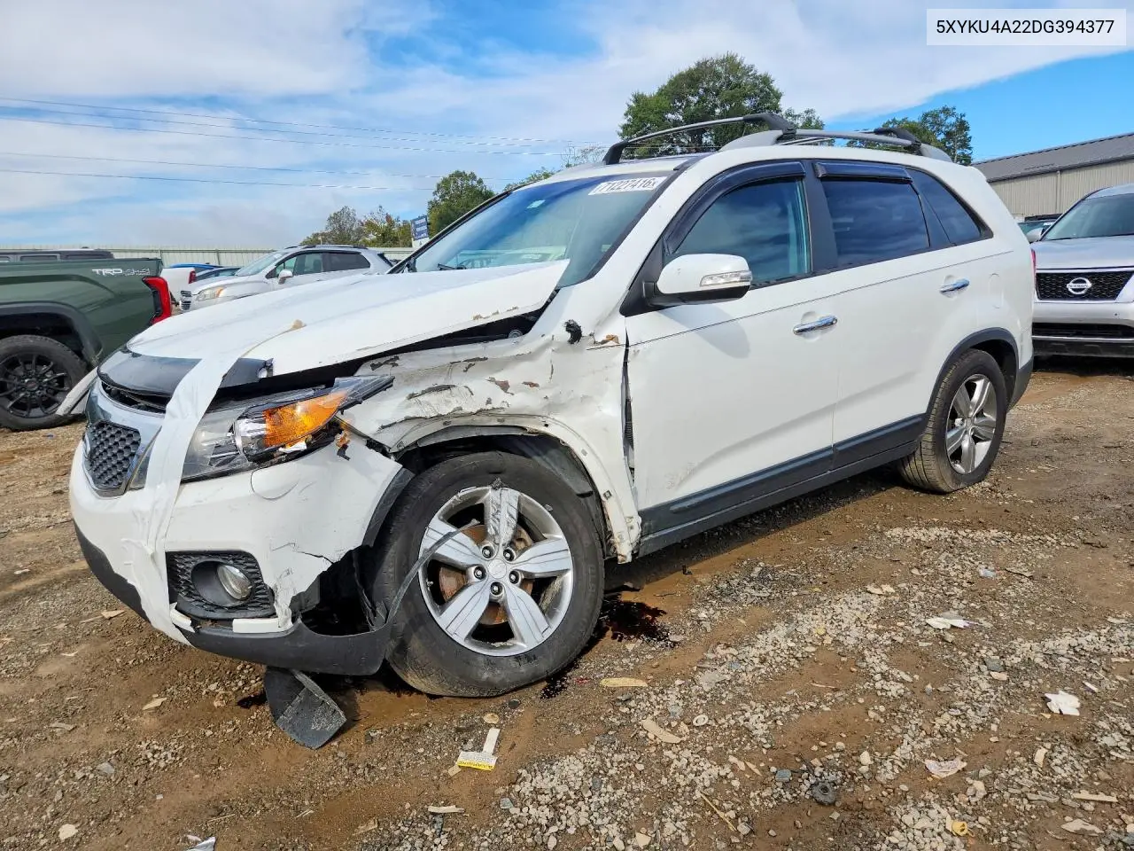 KIA SORENTO 2013, VIN 5XYKU4A22DG394377