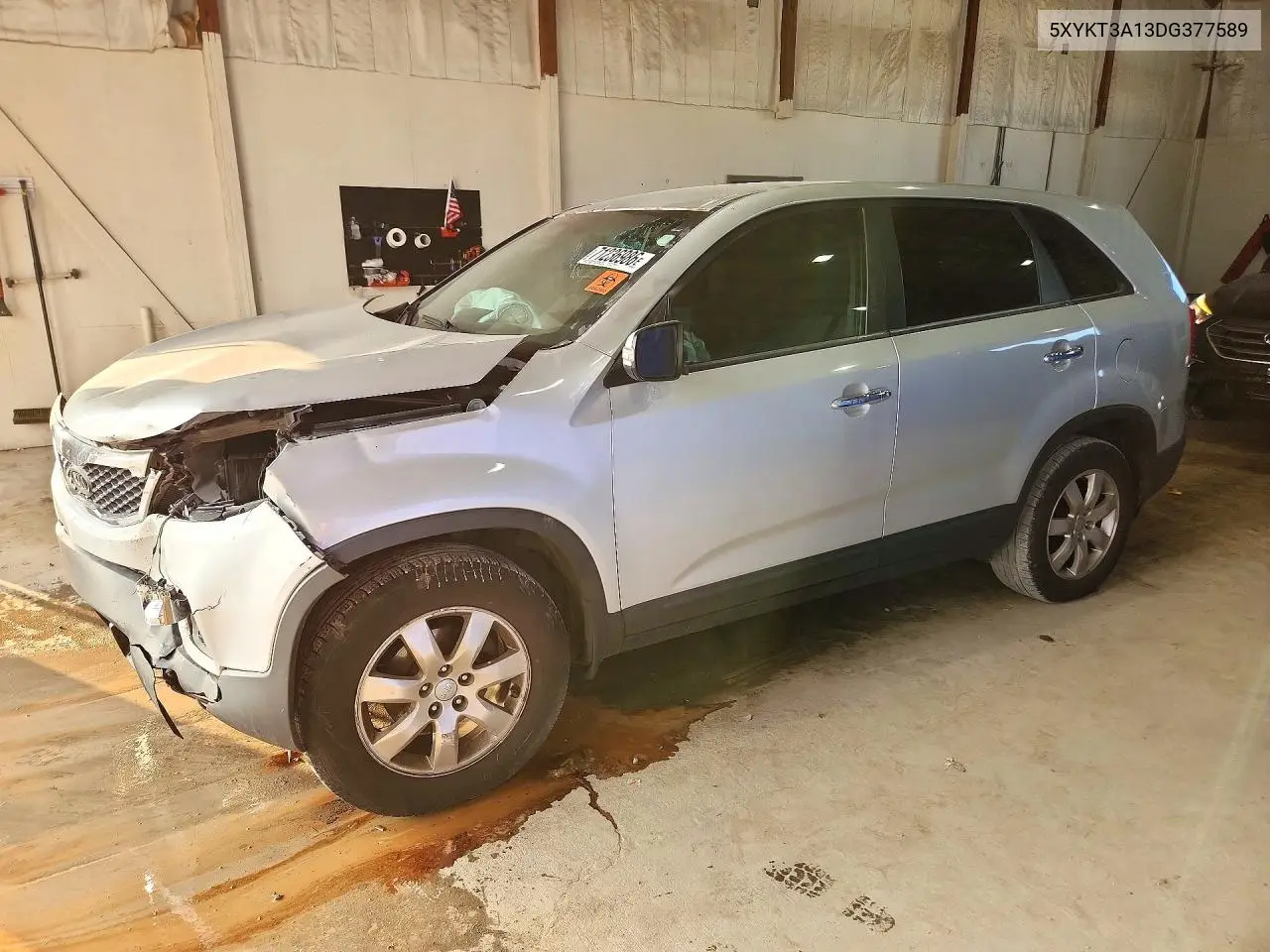 KIA SORENTO 2013, VIN 5XYKT3A13DG377589