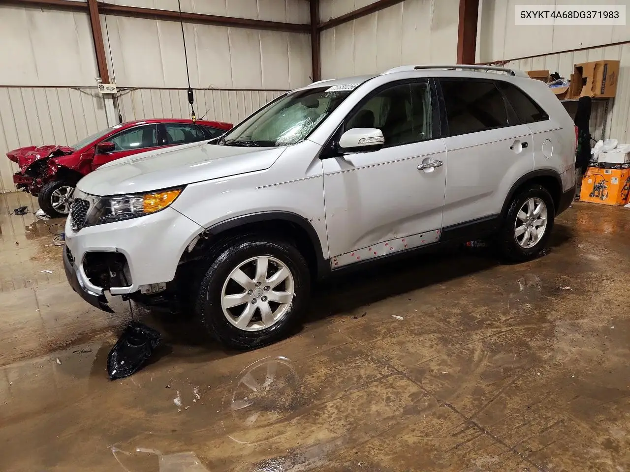 KIA SORENTO 2013, VIN 5XYKT4A68DG371983
