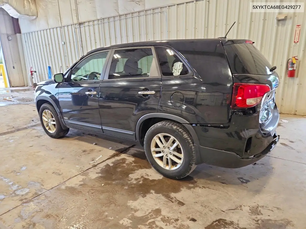 2014 KIA SORENTO VIN 5XYKTCA68EG429277 — фото 2