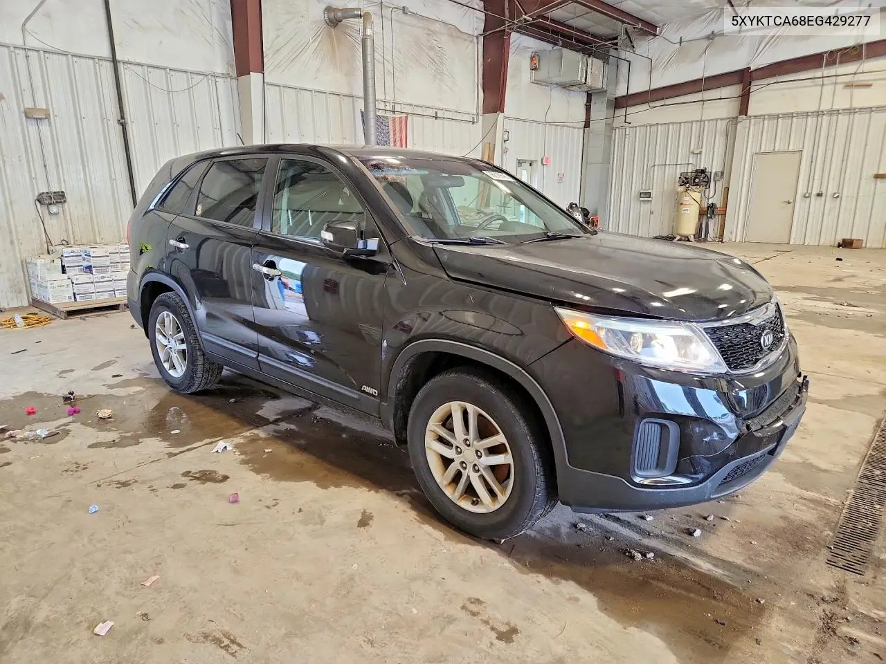 2014 KIA SORENTO VIN 5XYKTCA68EG429277 — фото 4