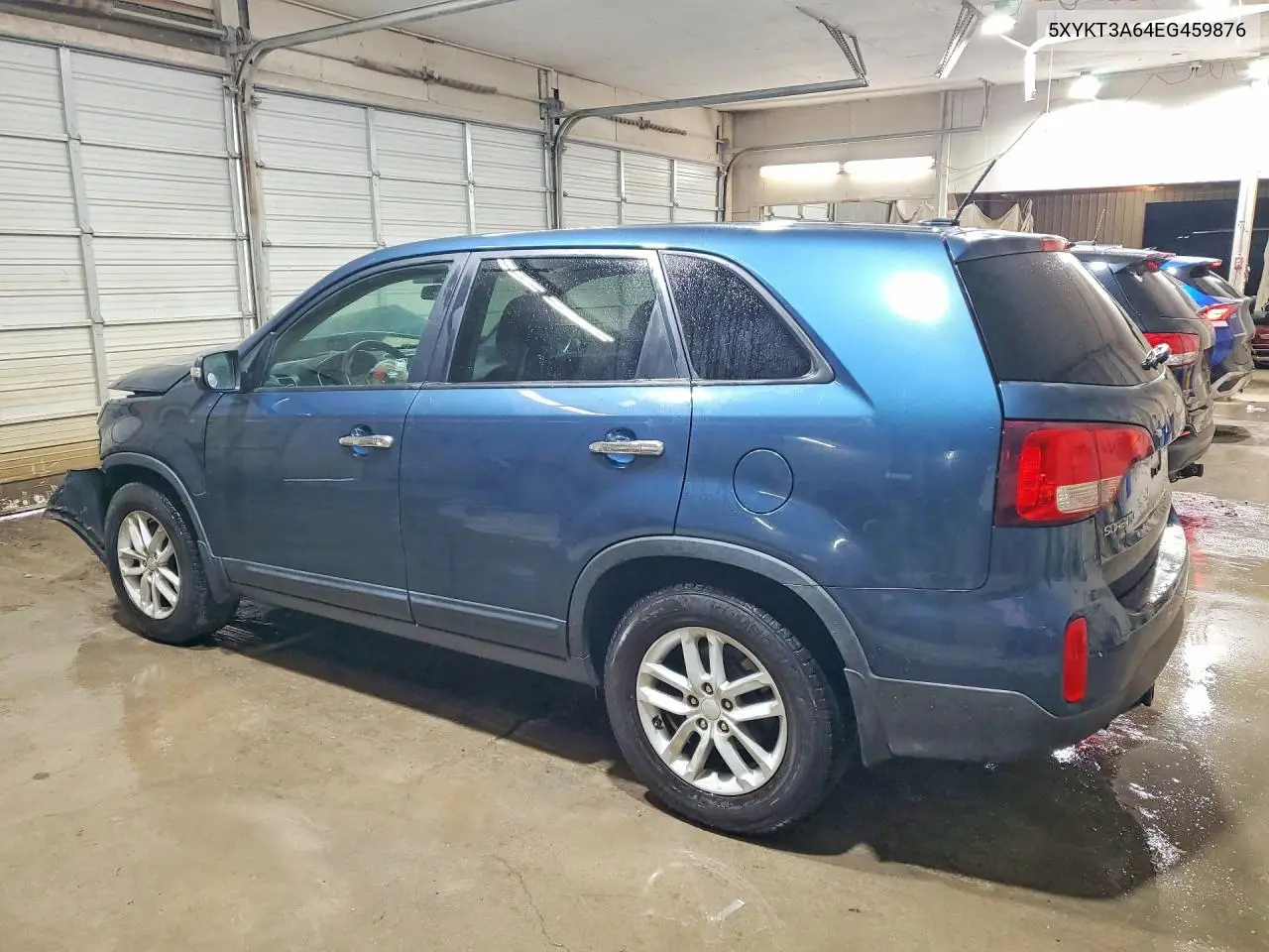 2014 KIA SORENTO VIN 5XYKT3A64EG459876 — фото 2