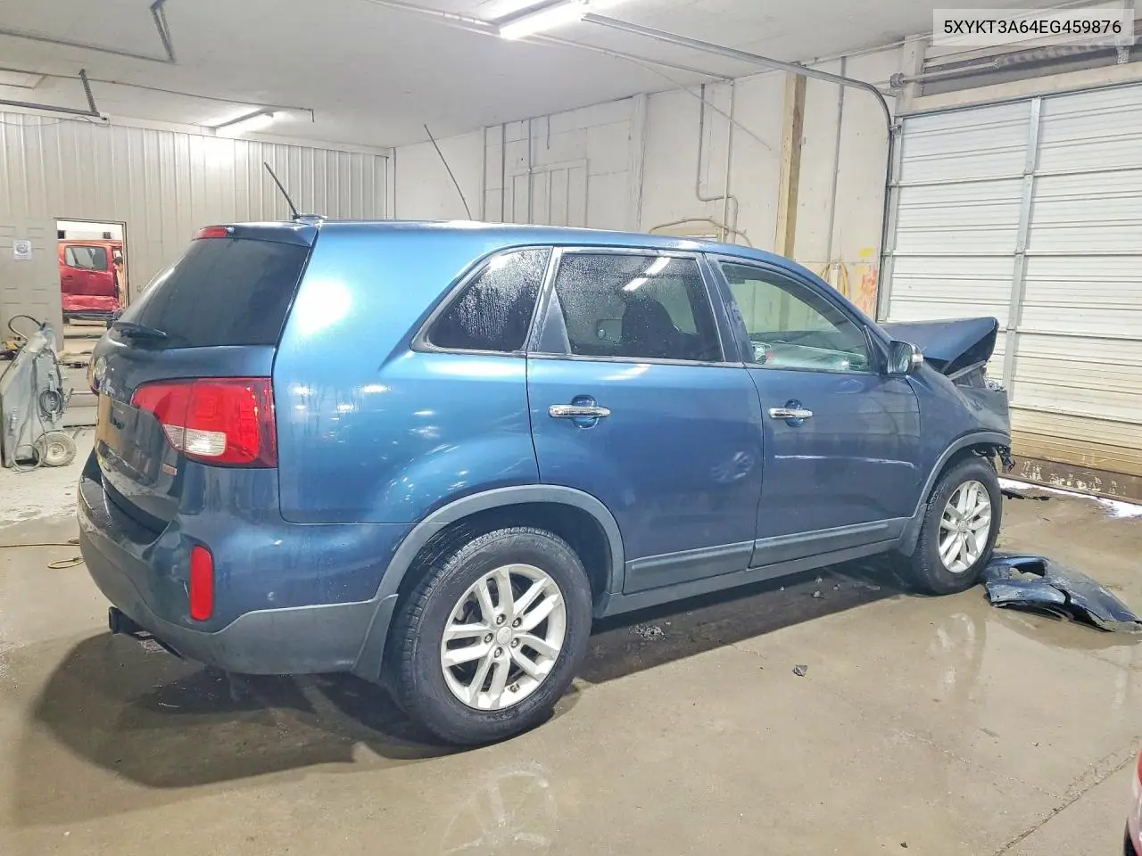 2014 KIA SORENTO VIN 5XYKT3A64EG459876 — фото 3