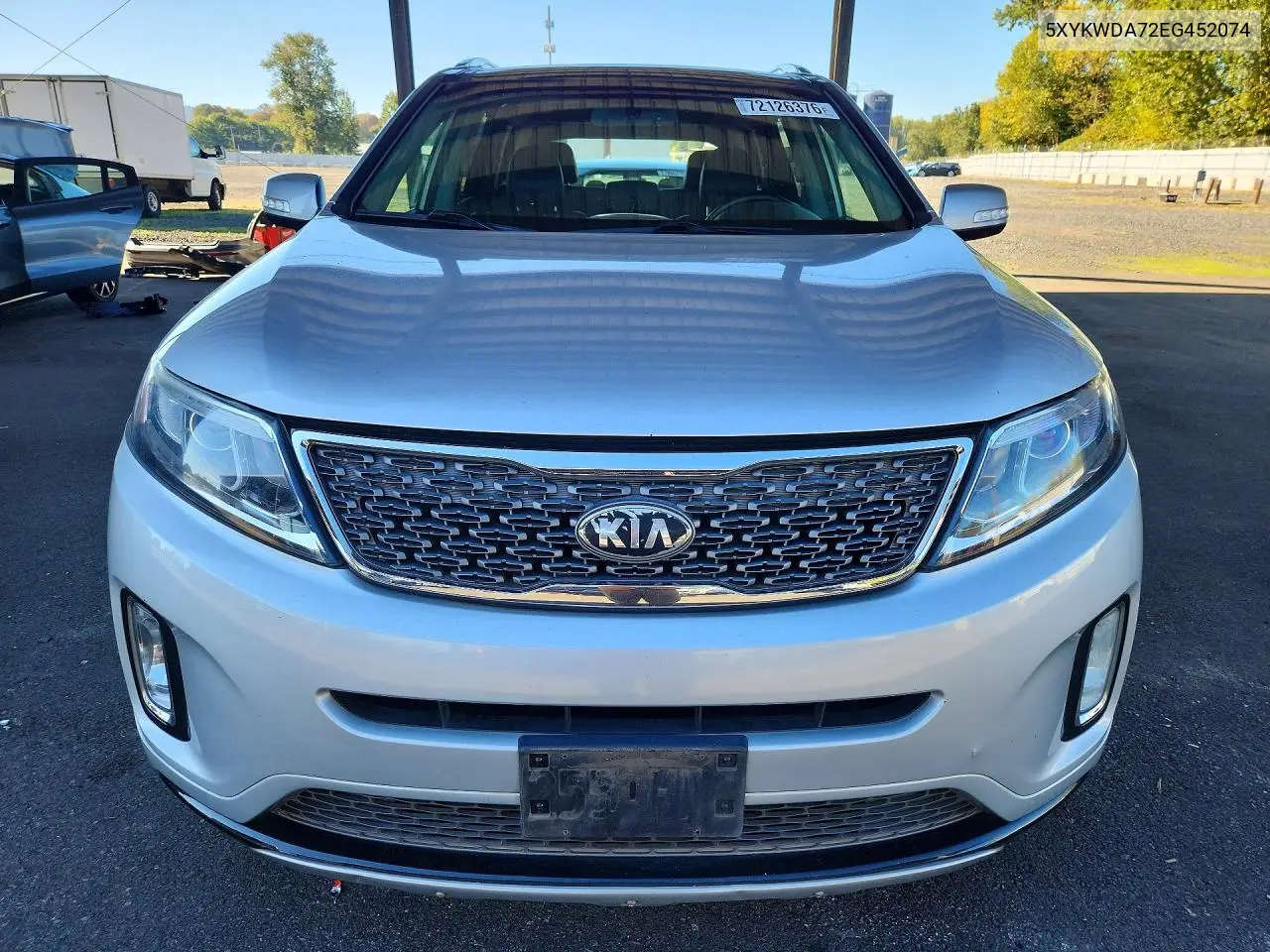 2014 KIA SORENTO VIN 5XYKWDA72EG452074 — фото 5