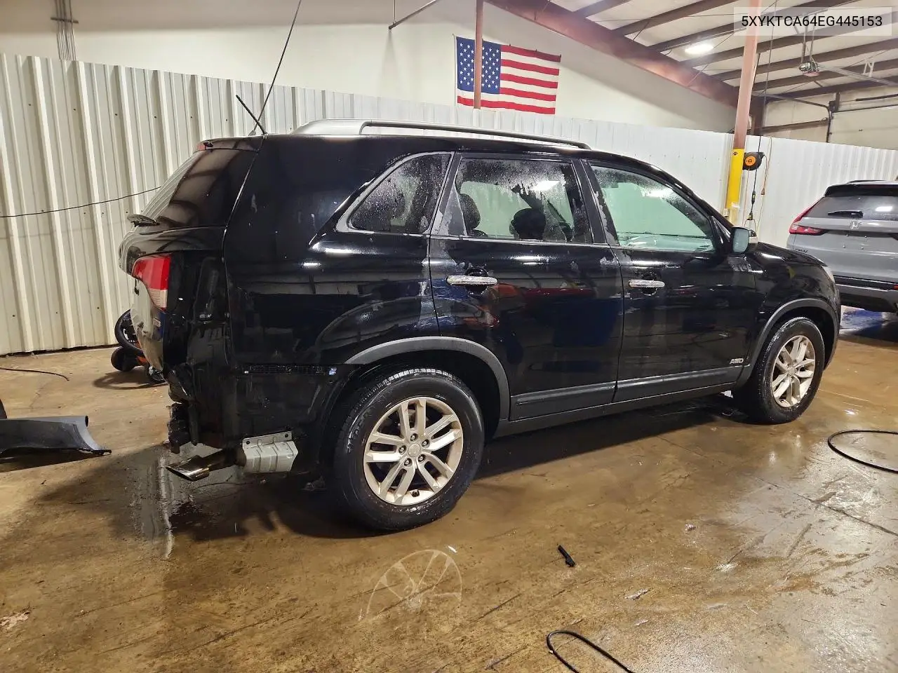 2014 KIA SORENTO VIN 5XYKTCA64EG445153 — фото 3
