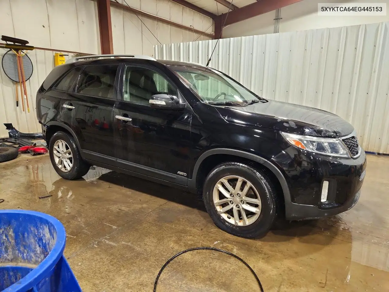 2014 KIA SORENTO VIN 5XYKTCA64EG445153 — фото 4