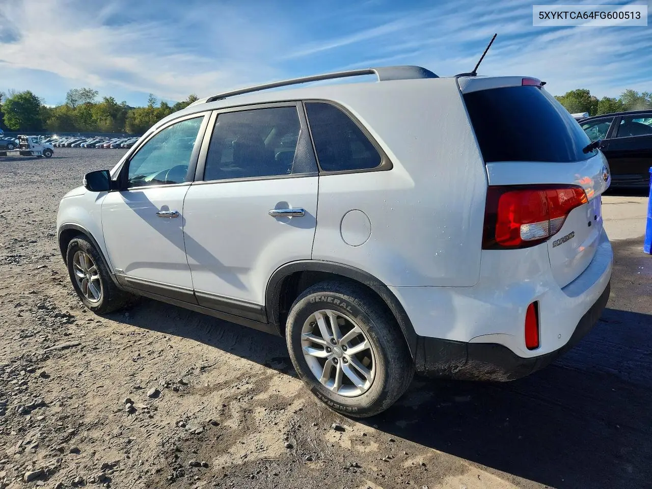 2015 KIA SORENTO VIN 5XYKTCA64FG600513 — фото 2