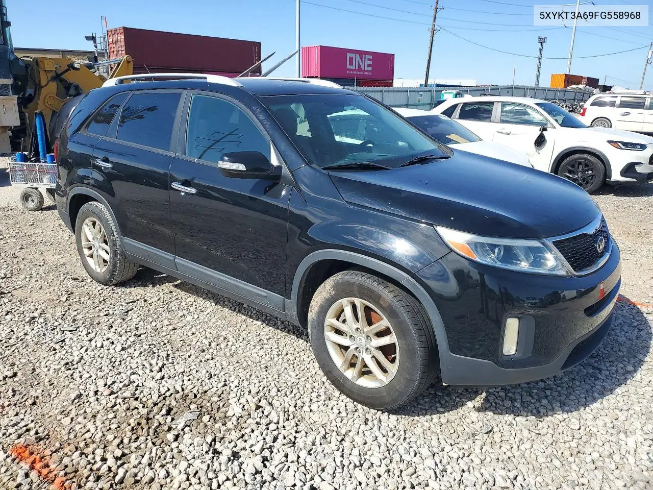 2015 KIA SORENTO VIN 5XYKT3A69FG558968 — фото 4