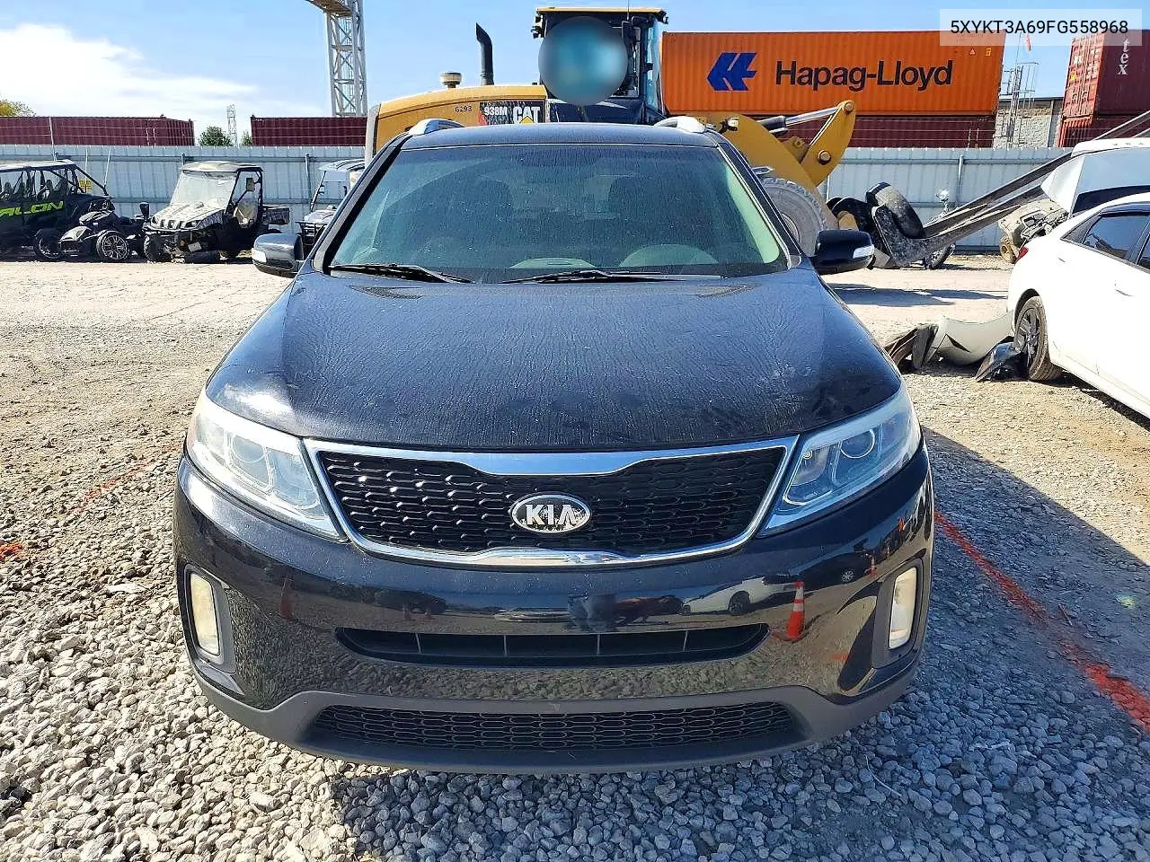2015 KIA SORENTO VIN 5XYKT3A69FG558968 — фото 5
