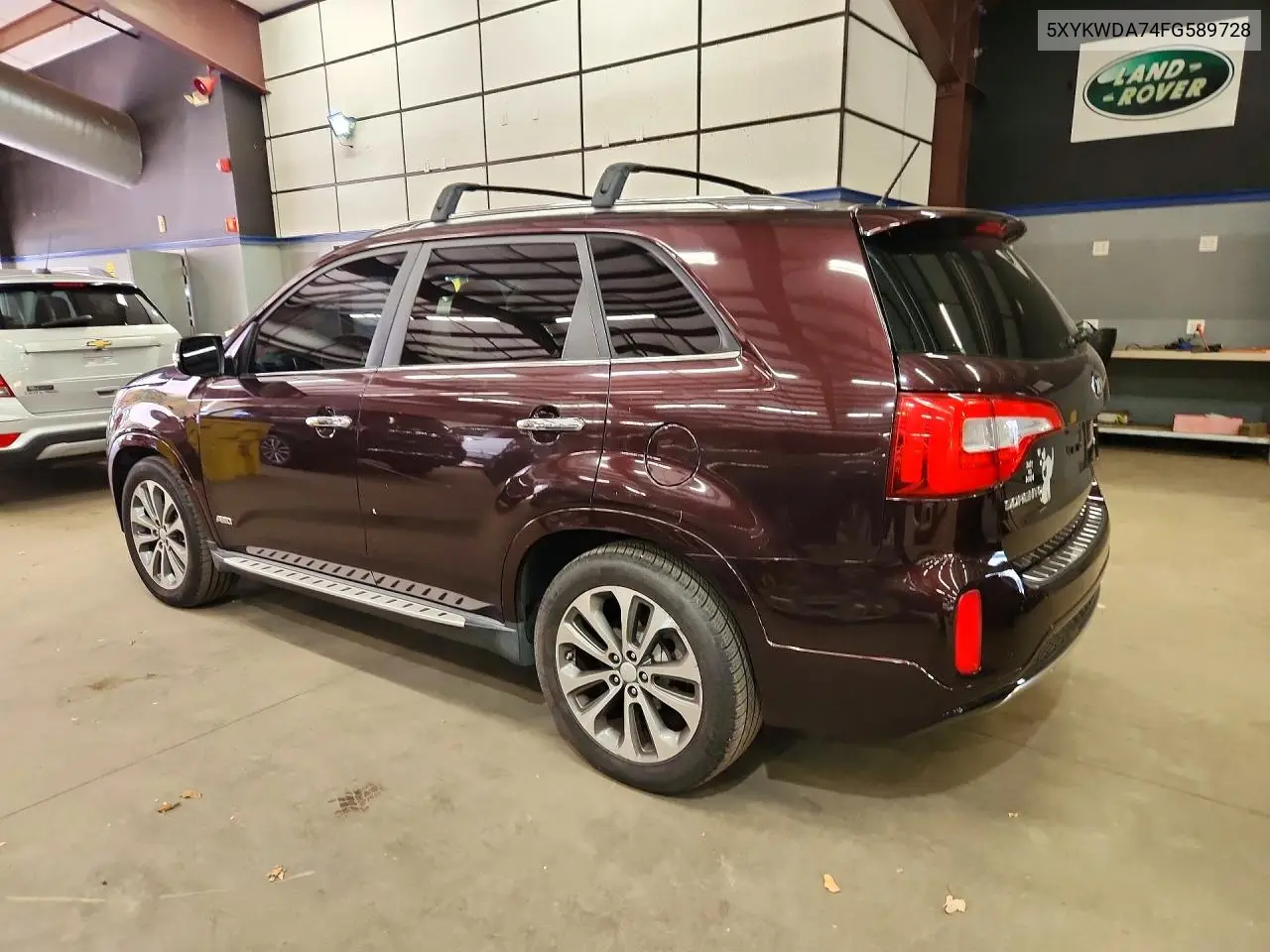 2015 KIA SORENTO VIN 5XYKWDA74FG589728 — фото 2