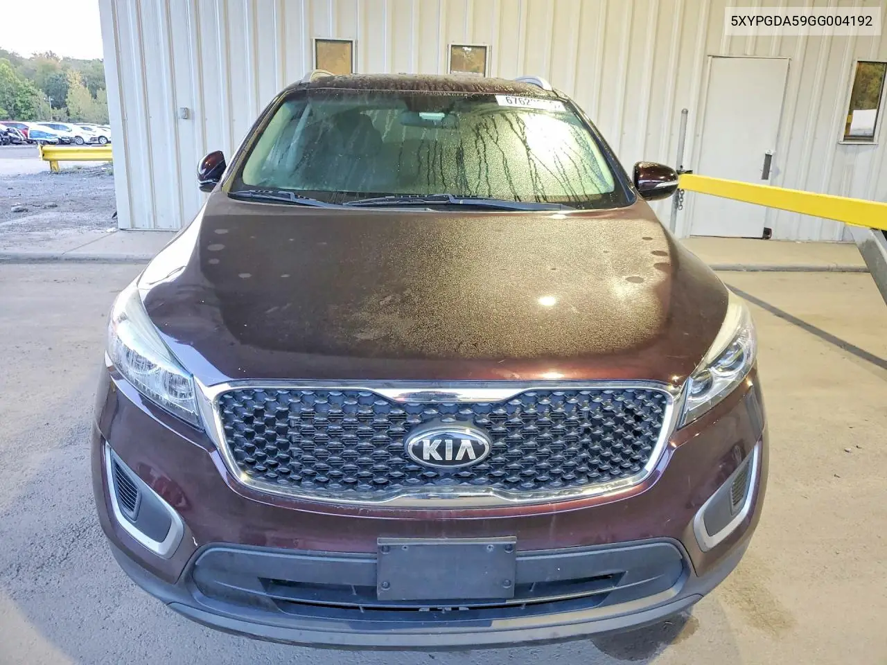 2016 KIA SORENTO VIN 5XYPGDA59GG004192 — фото 5