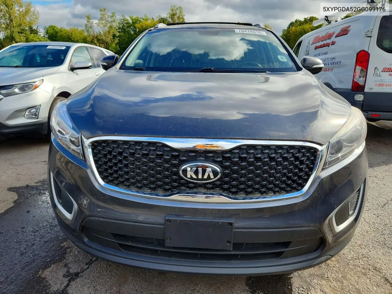 2016 KIA SORENTO VIN 5XYPGDA52GG099176 — фото 5