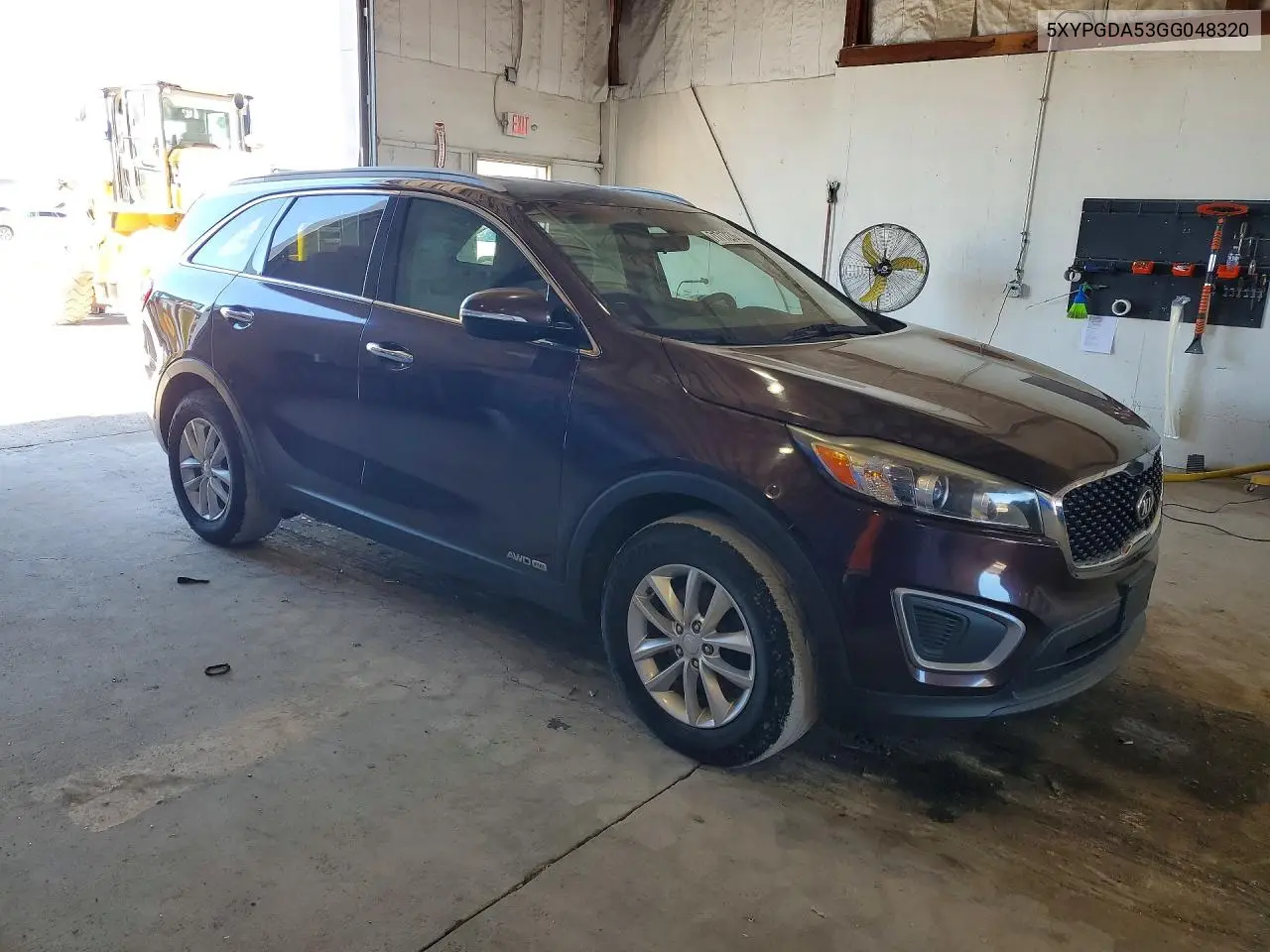 2016 KIA SORENTO VIN 5XYPGDA53GG048320 — фото 4