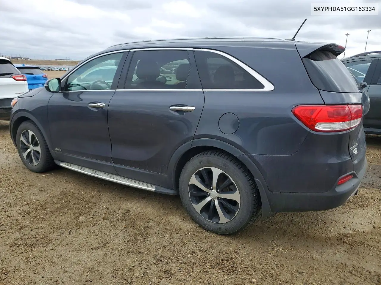 2016 KIA SORENTO VIN 5XYPHDA51GG163334 — фото 2