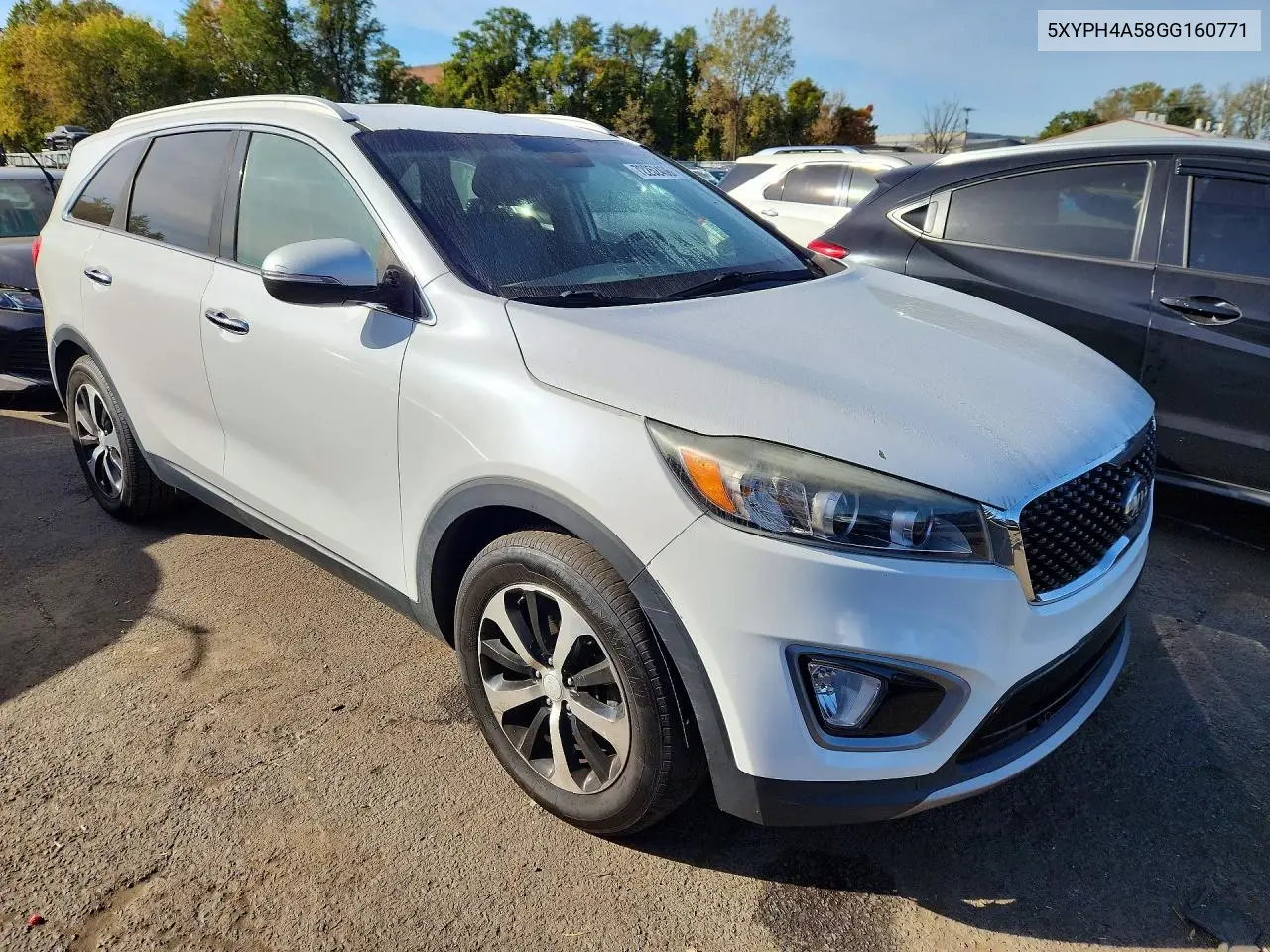 2016 KIA SORENTO VIN 5XYPH4A58GG160771 — фото 4