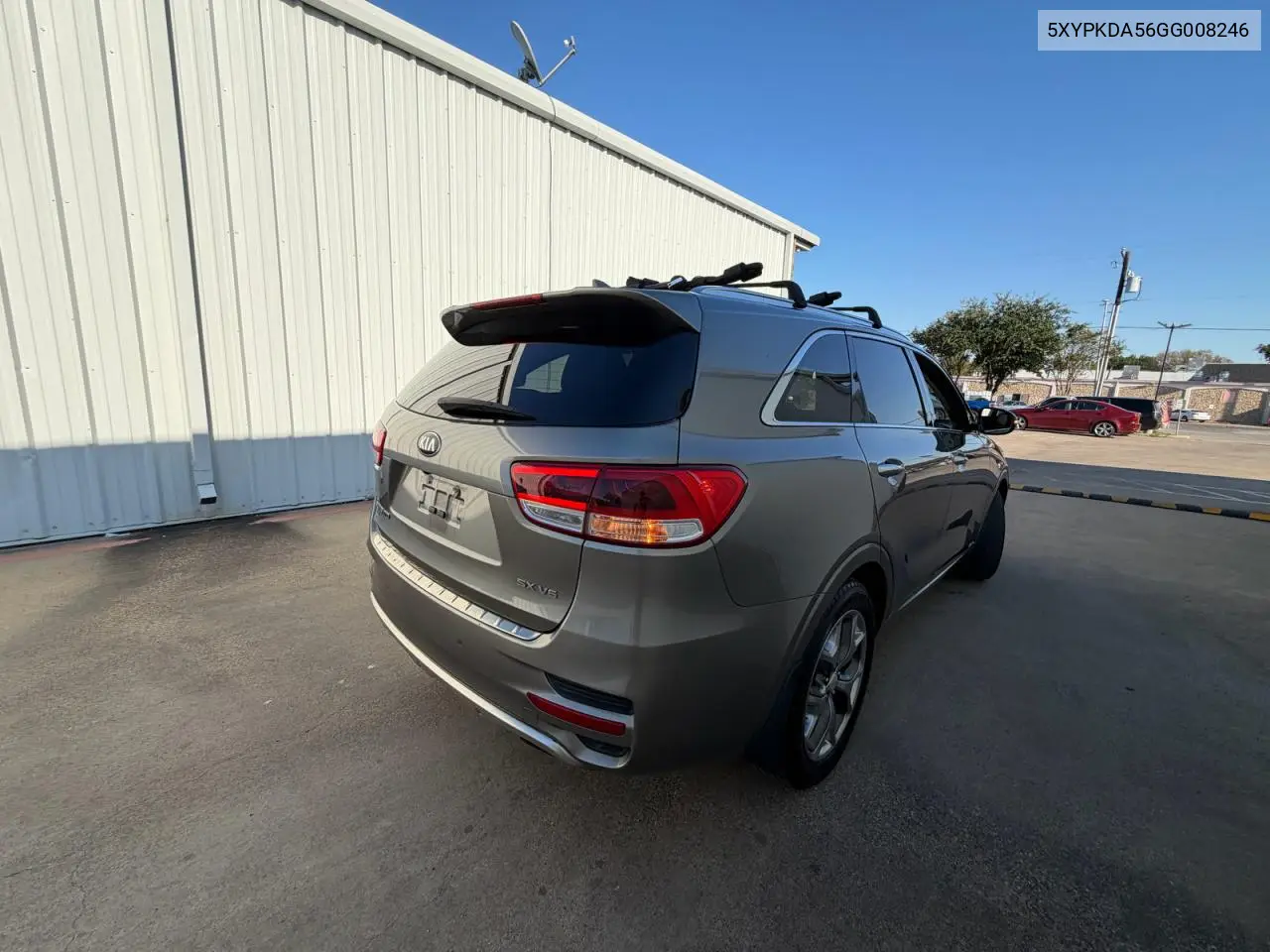 2016 KIA SORENTO VIN 5XYPKDA56GG008246 — фото 2