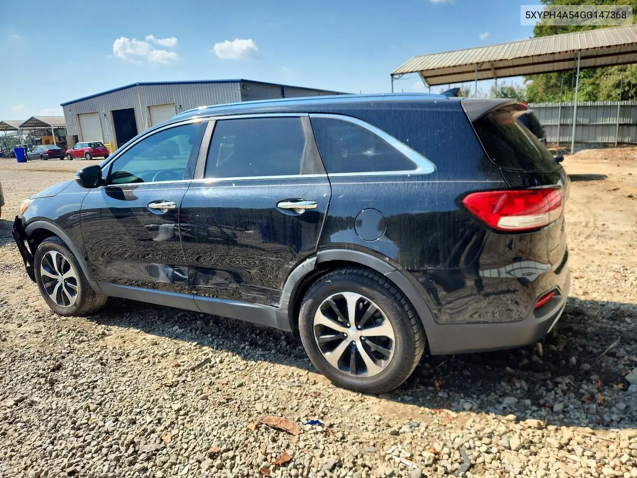 2016 KIA SORENTO VIN 5XYPH4A54GG147368 — фото 2