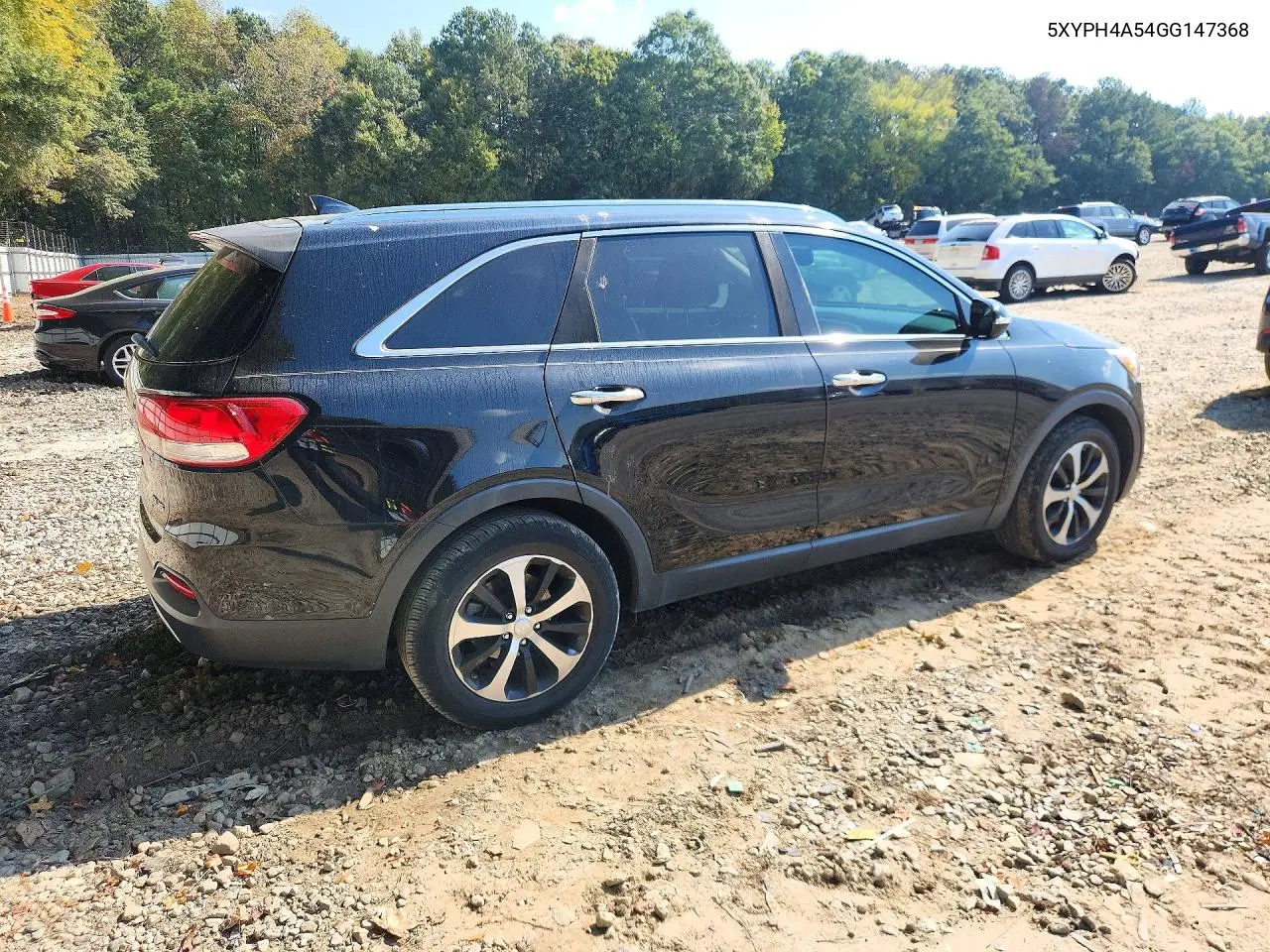 2016 KIA SORENTO VIN 5XYPH4A54GG147368 — фото 3