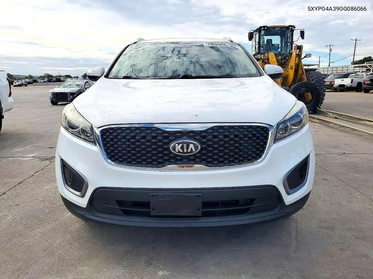 2016 KIA SORENTO VIN 5XYPG4A39GG086066 — фото 5