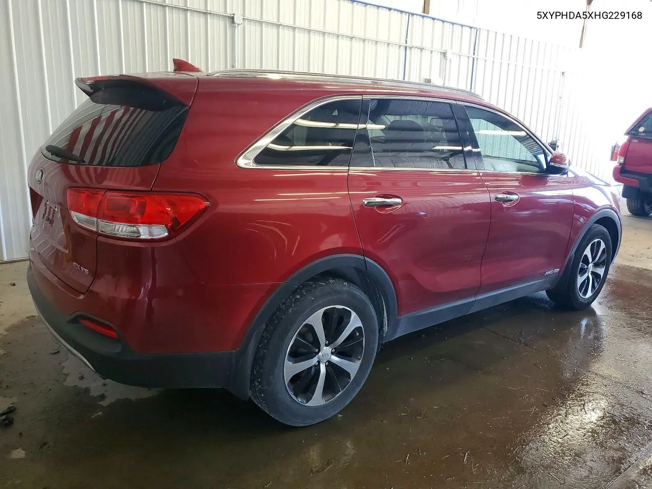 2017 KIA SORENTO VIN 5XYPHDA5XHG229168 — фото 3