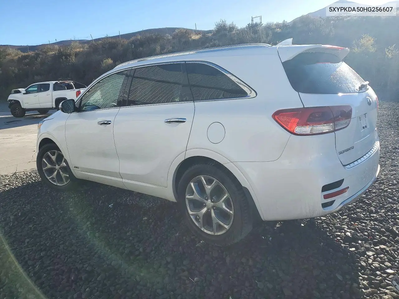 2017 KIA SORENTO VIN 5XYPKDA50HG256607 — фото 2
