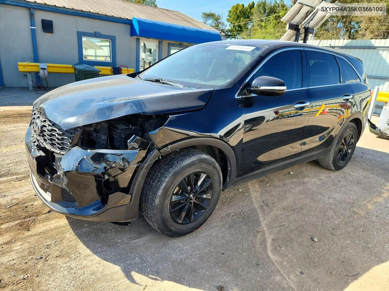 KIA SORENTO 2019, VIN 5XYPG4A35KG566100