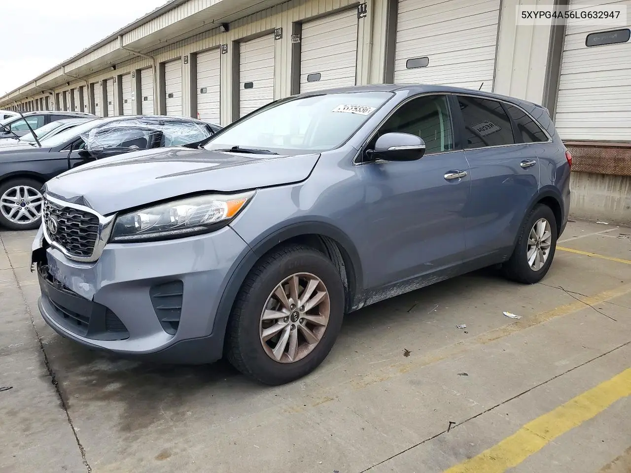 KIA SORENTO 2020, VIN 5XYPG4A56LG632947