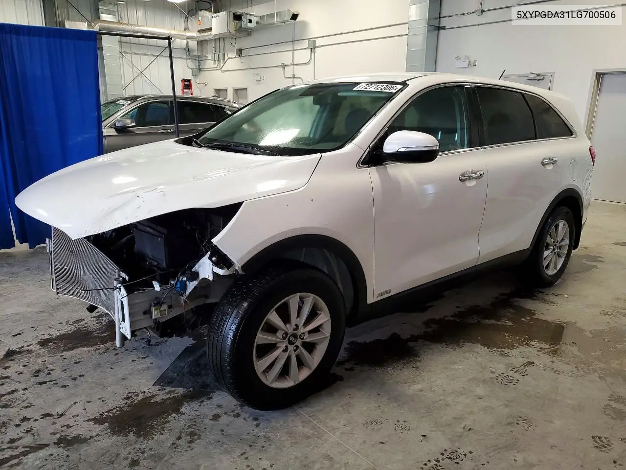 KIA SORENTO 2020, VIN 5XYPGDA31LG700506