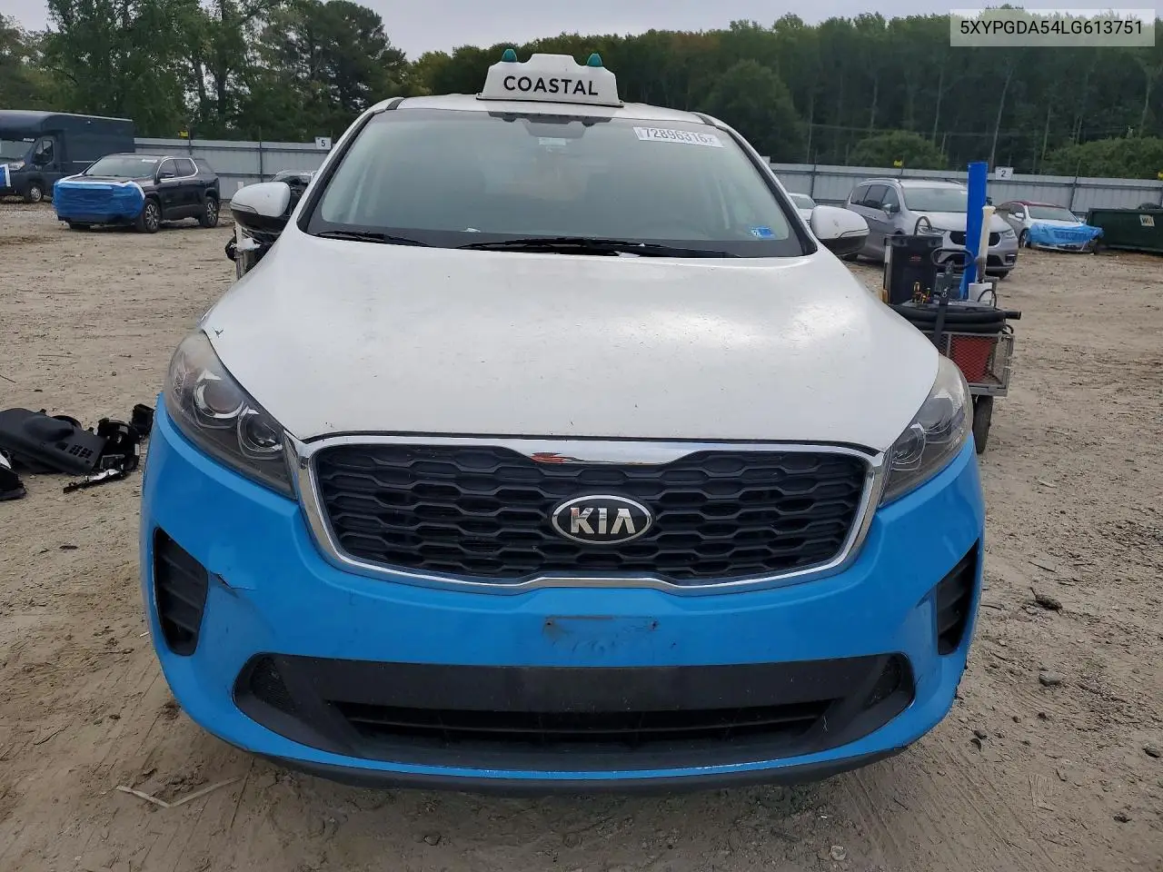 2020 KIA SORENTO VIN 5XYPGDA54LG613751 — фото 5