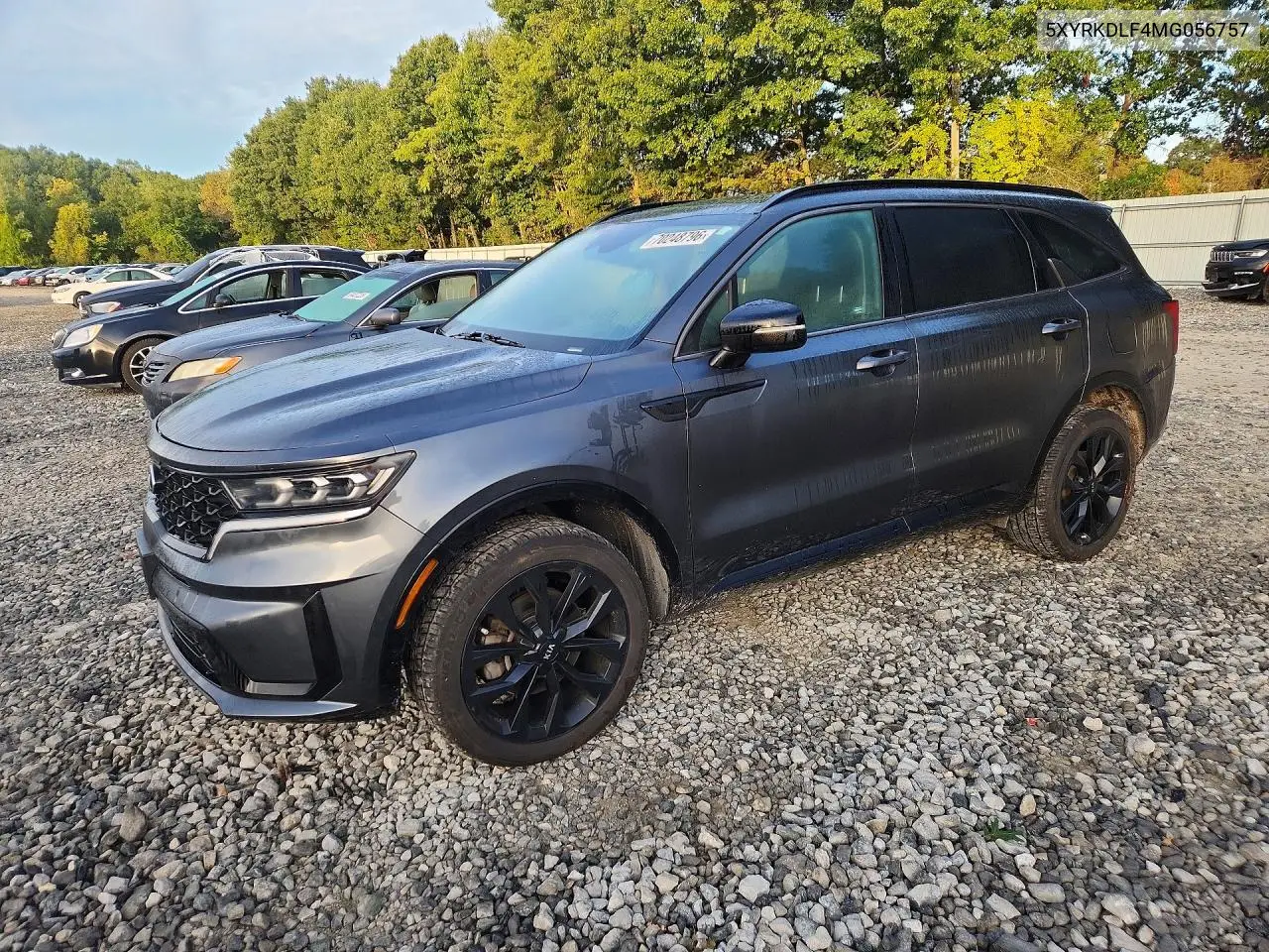 KIA SORENTO 2021, VIN 5XYRKDLF4MG056757