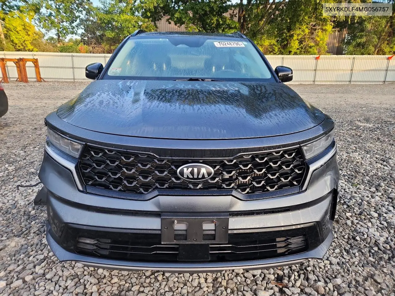 2021 KIA SORENTO VIN 5XYRKDLF4MG056757 — фото 5