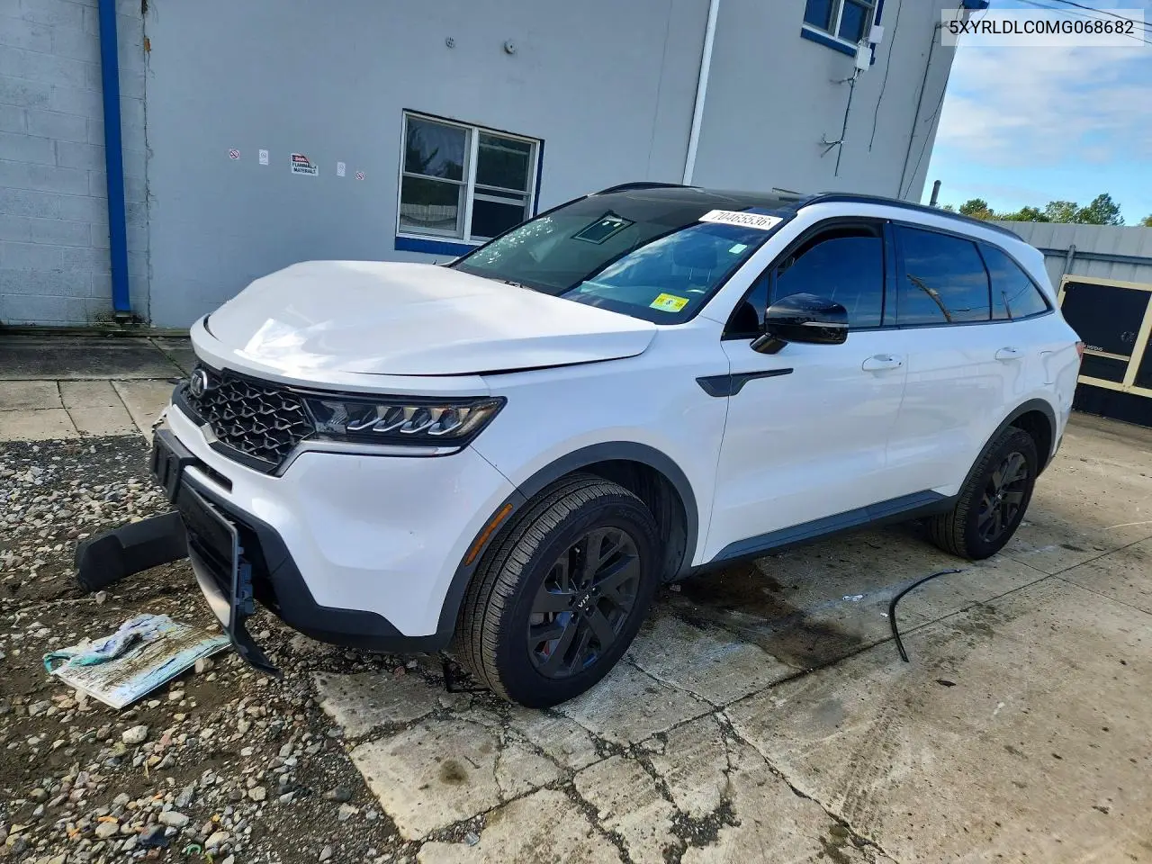 KIA SORENTO 2021, VIN 5XYRLDLC0MG068682