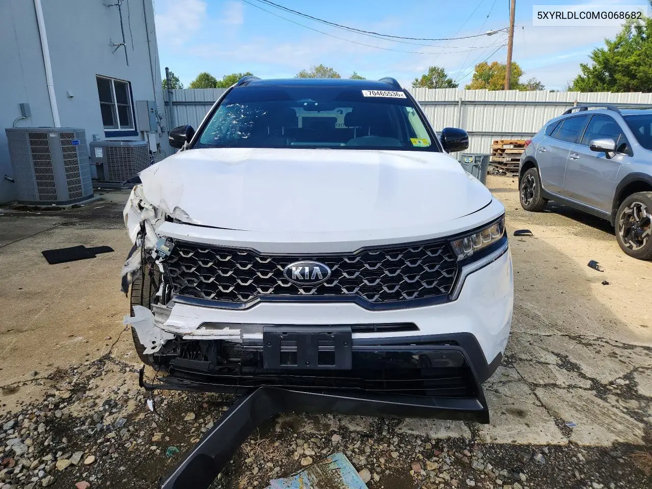 2021 KIA SORENTO VIN 5XYRLDLC0MG068682 — фото 5