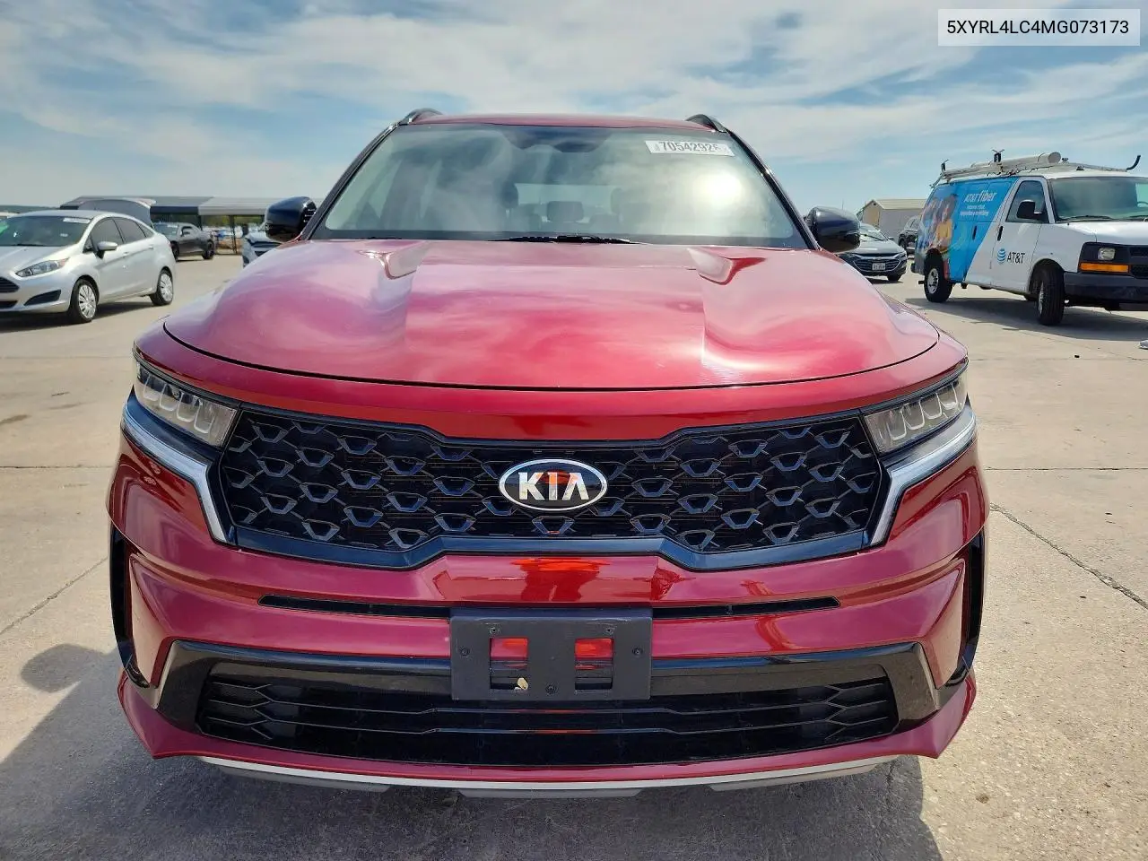 2021 KIA SORENTO VIN 5XYRL4LC4MG073173 — фото 5
