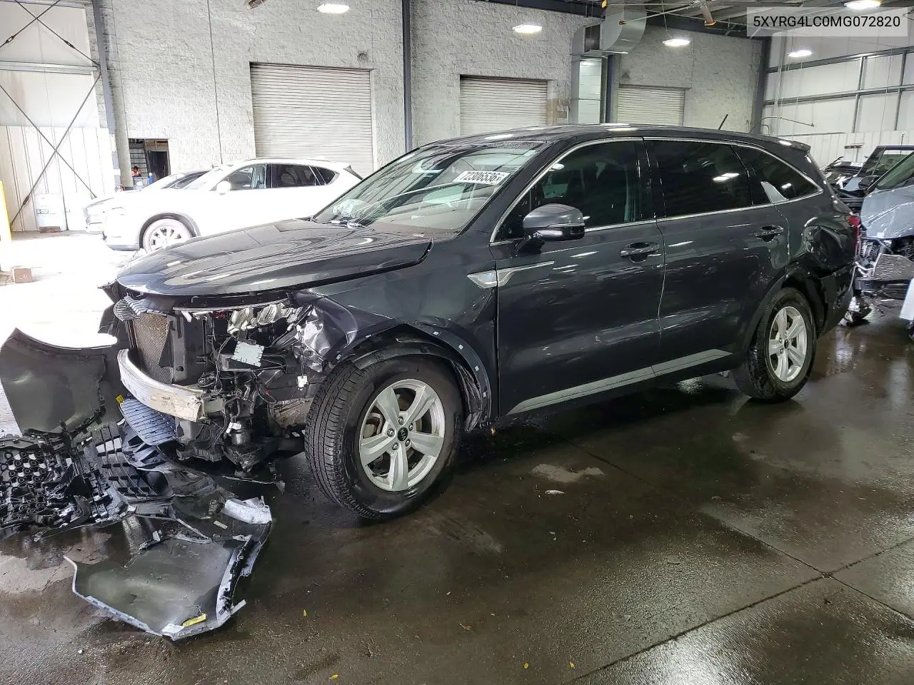 KIA SORENTO 2021, VIN 5XYRG4LC0MG072820
