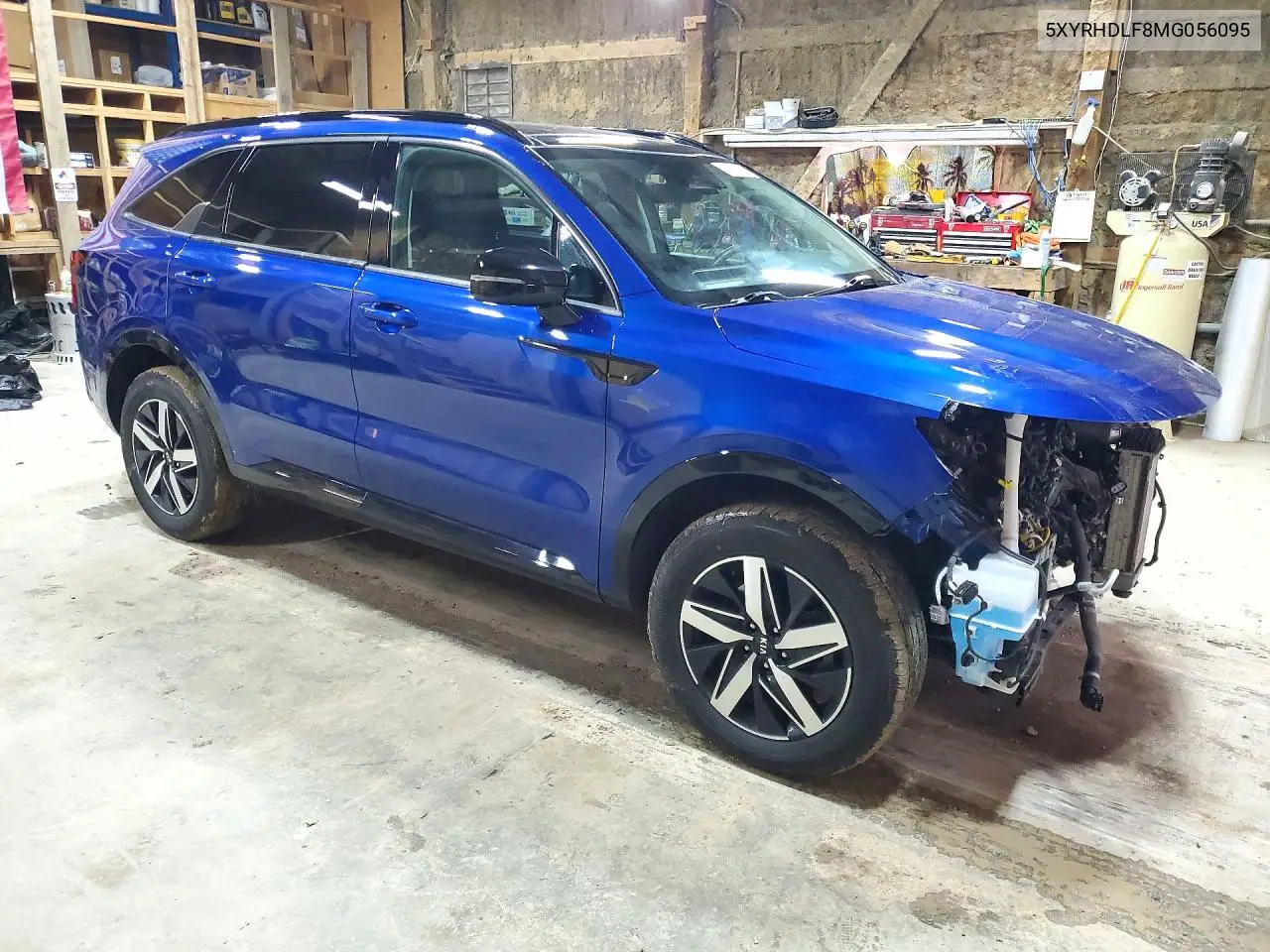 2021 KIA SORENTO VIN 5XYRHDLF8MG056095 — фото 4