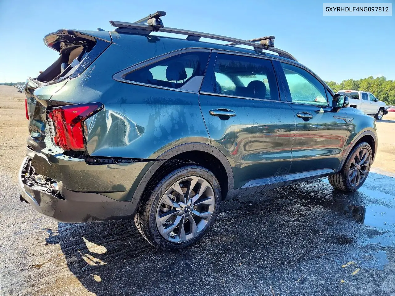 2022 KIA SORENTO VIN 5XYRHDLF4NG097812 — фото 3