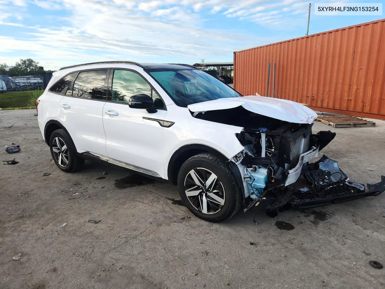 2022 KIA SORENTO VIN 5XYRH4LF3NG153254 — фото 4