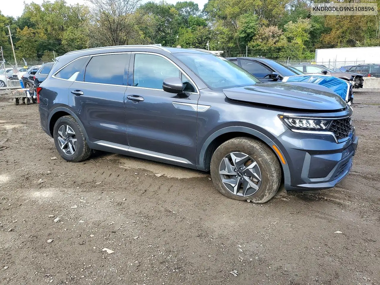 2022 KIA SORENTO VIN KNDRGDLG9N5108596 — фото 4