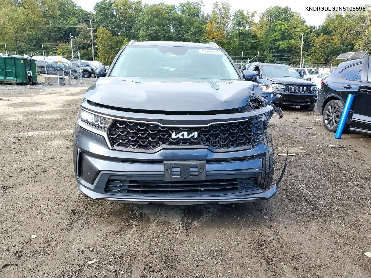 2022 KIA SORENTO VIN KNDRGDLG9N5108596 — фото 5