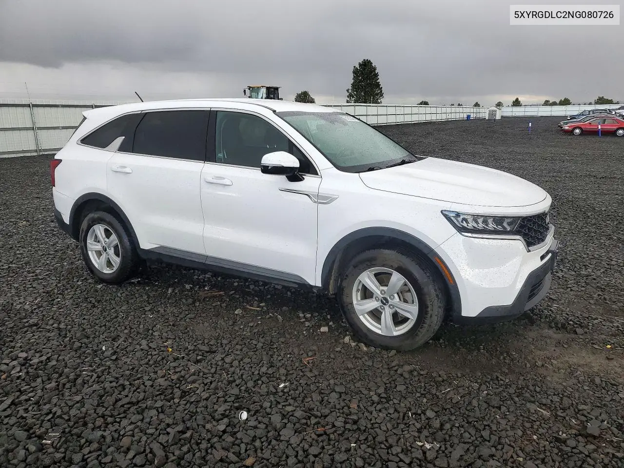 2022 KIA SORENTO VIN 5XYRGDLC2NG080726 — фото 4