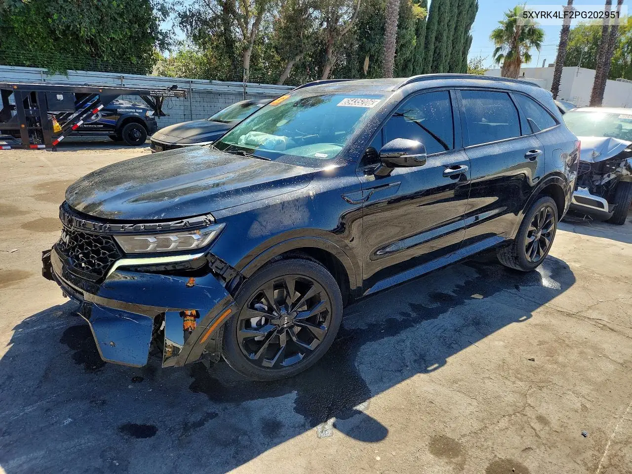 KIA SORENTO 2023, VIN 5XYRK4LF2PG202951