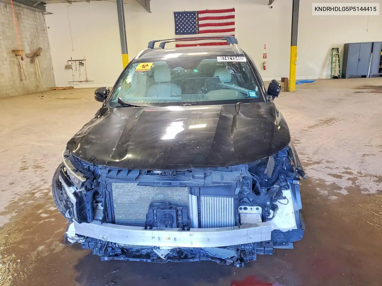 2023 KIA SORENTO VIN KNDRHDLG5P5144415 — фото 5