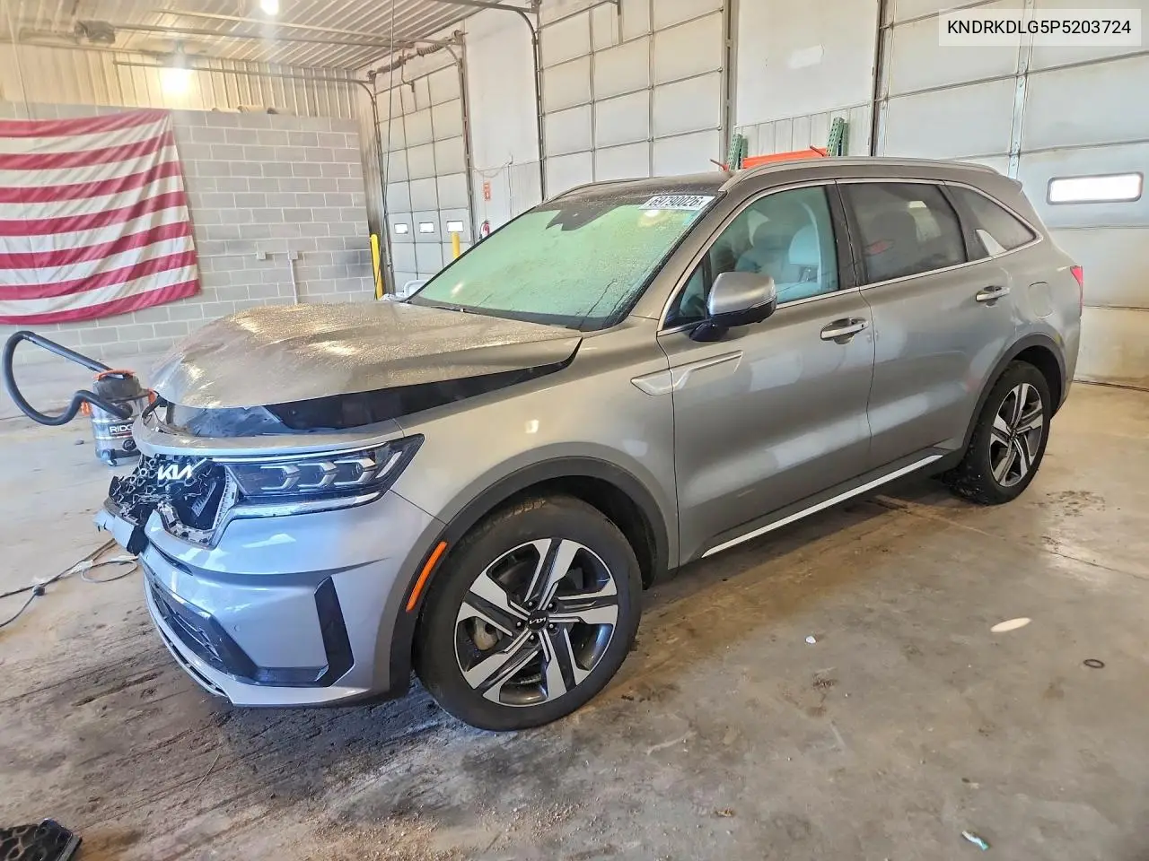 KIA SORENTO 2023, VIN KNDRKDLG5P5203724