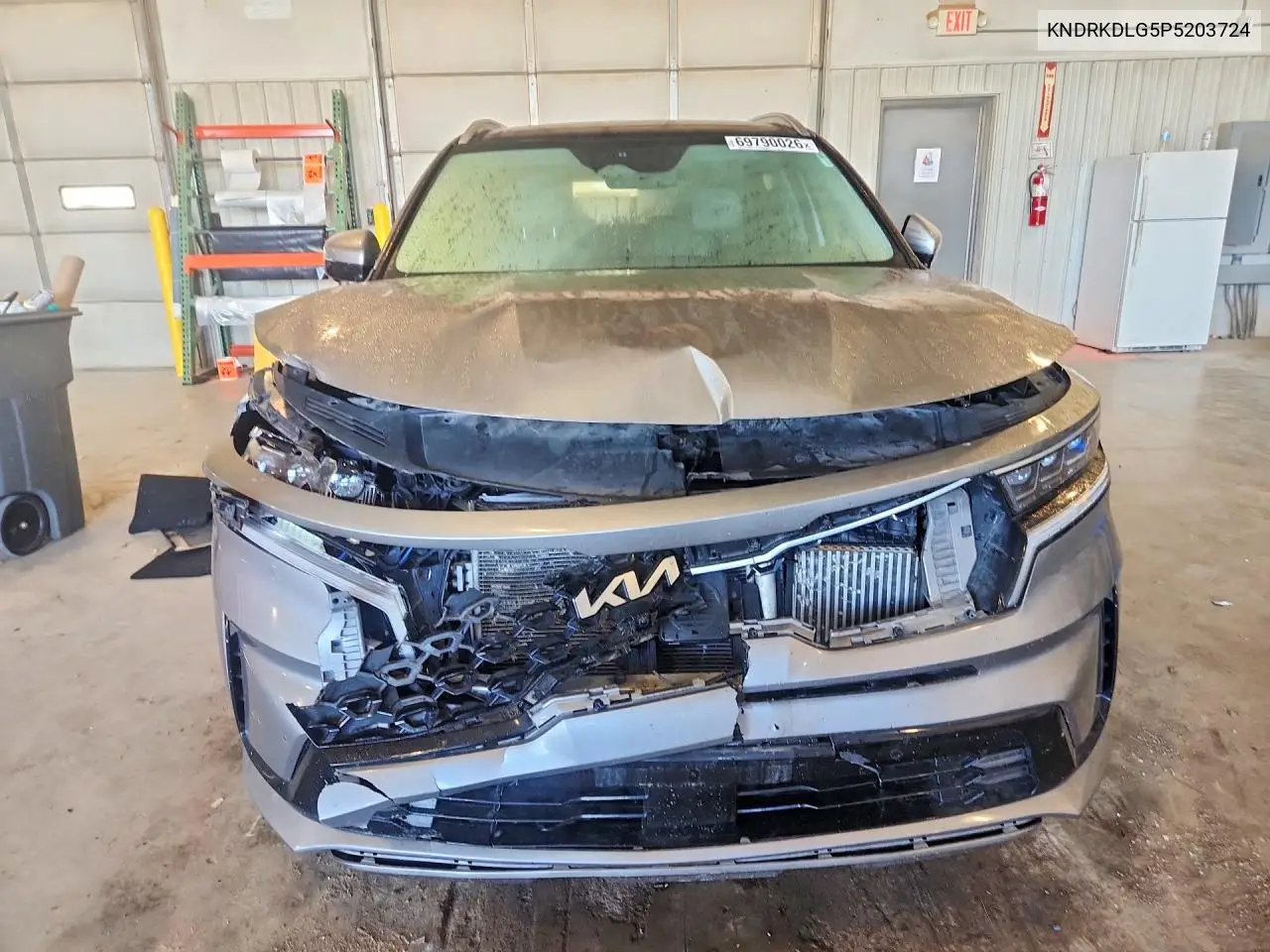 2023 KIA SORENTO VIN KNDRKDLG5P5203724 — фото 5