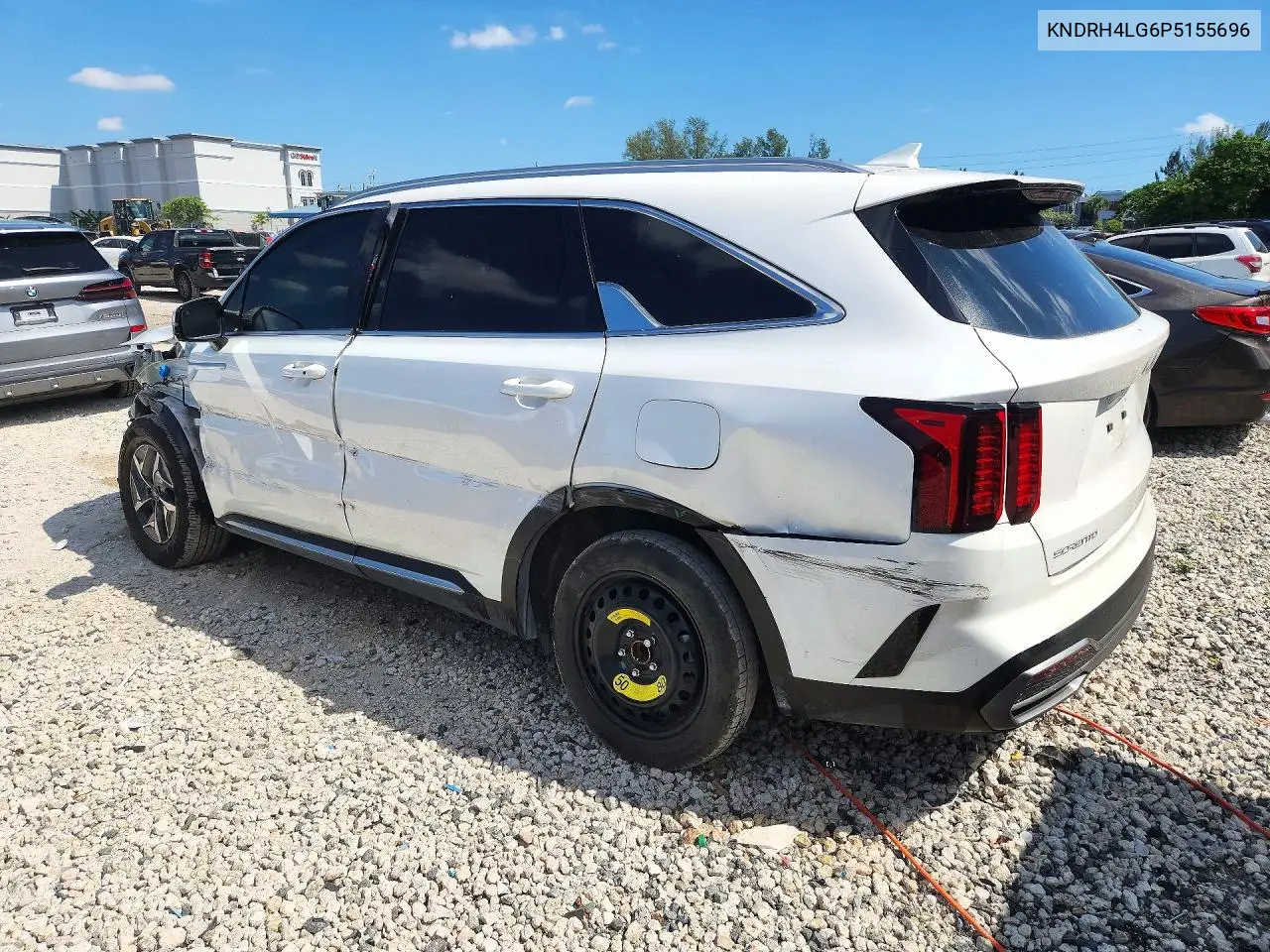 2023 KIA SORENTO VIN KNDRH4LG6P5155696 — фото 2